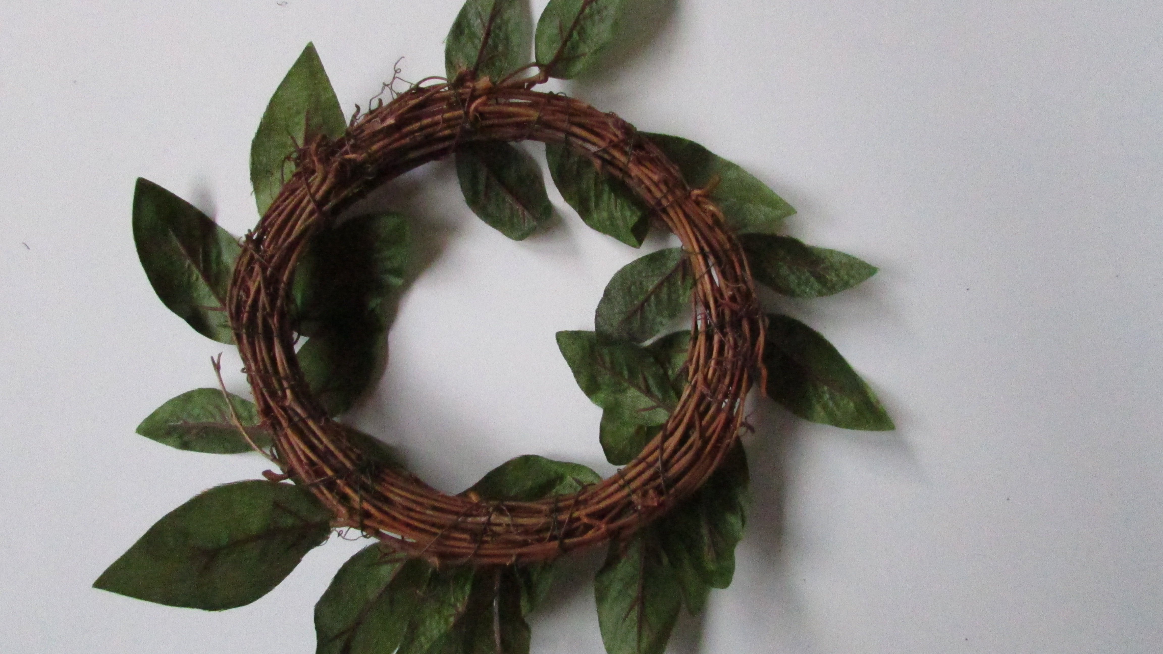 Underside of wreath