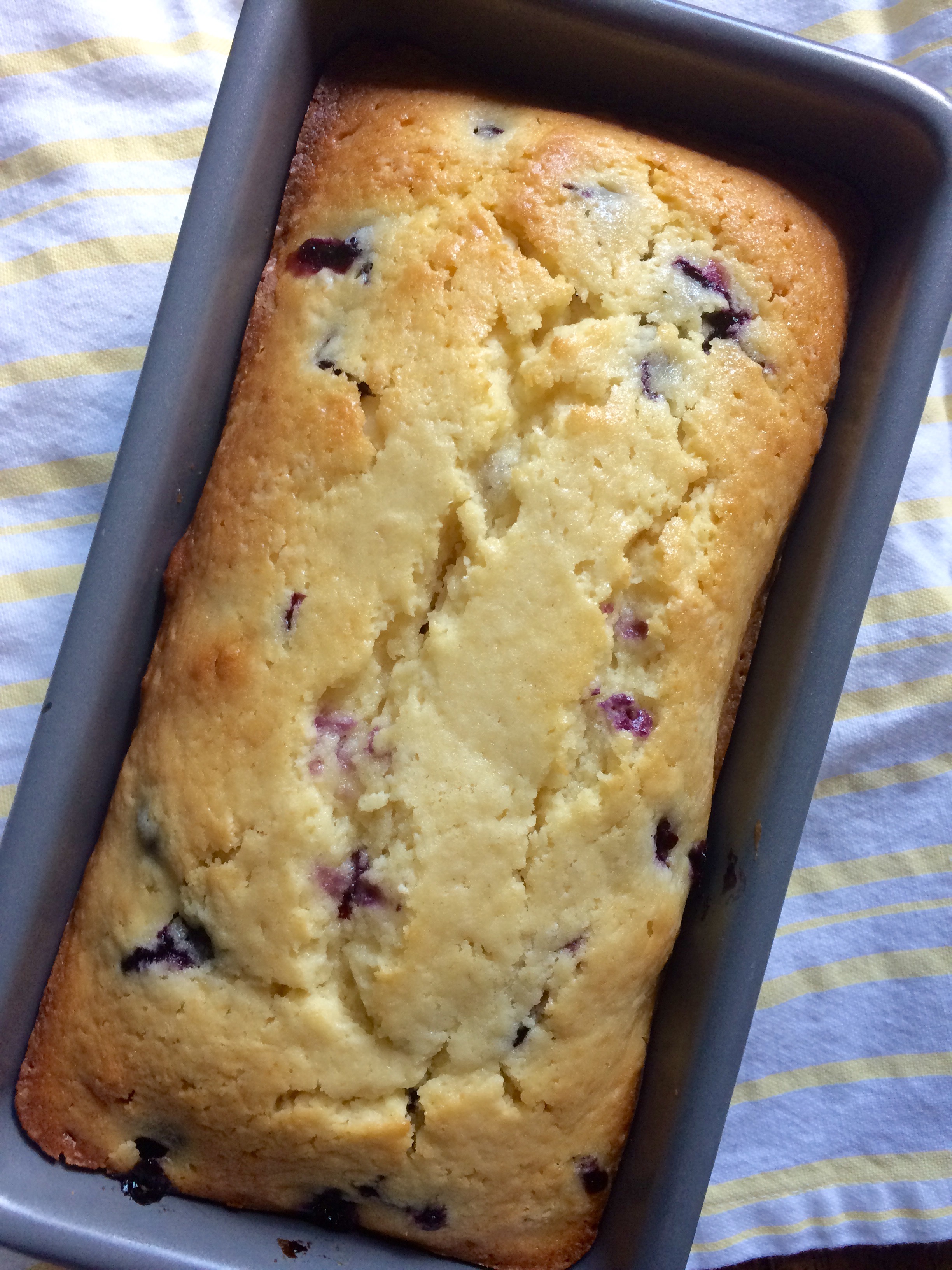 lemon blueberry bread