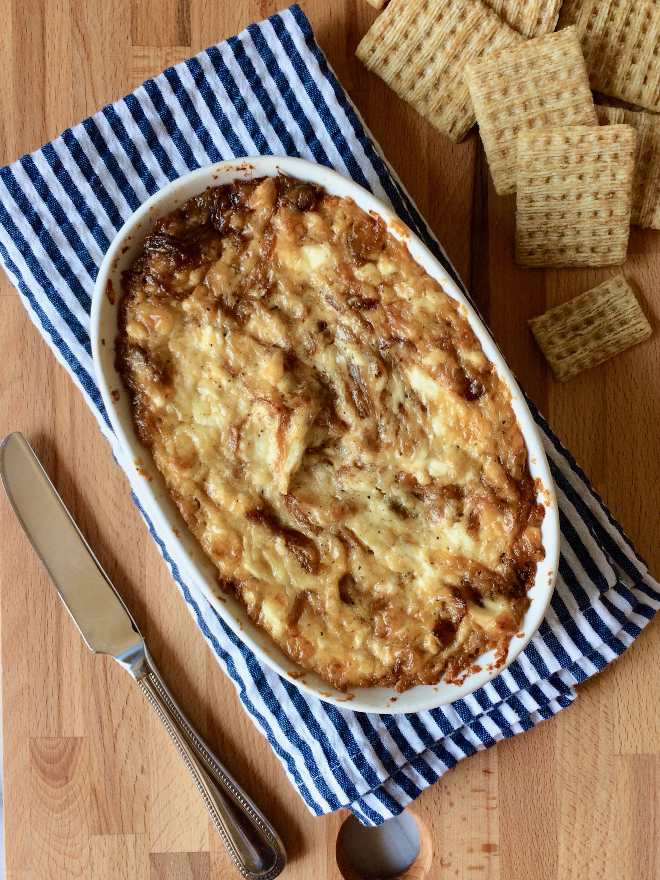Baked Caramelized Onion Dip