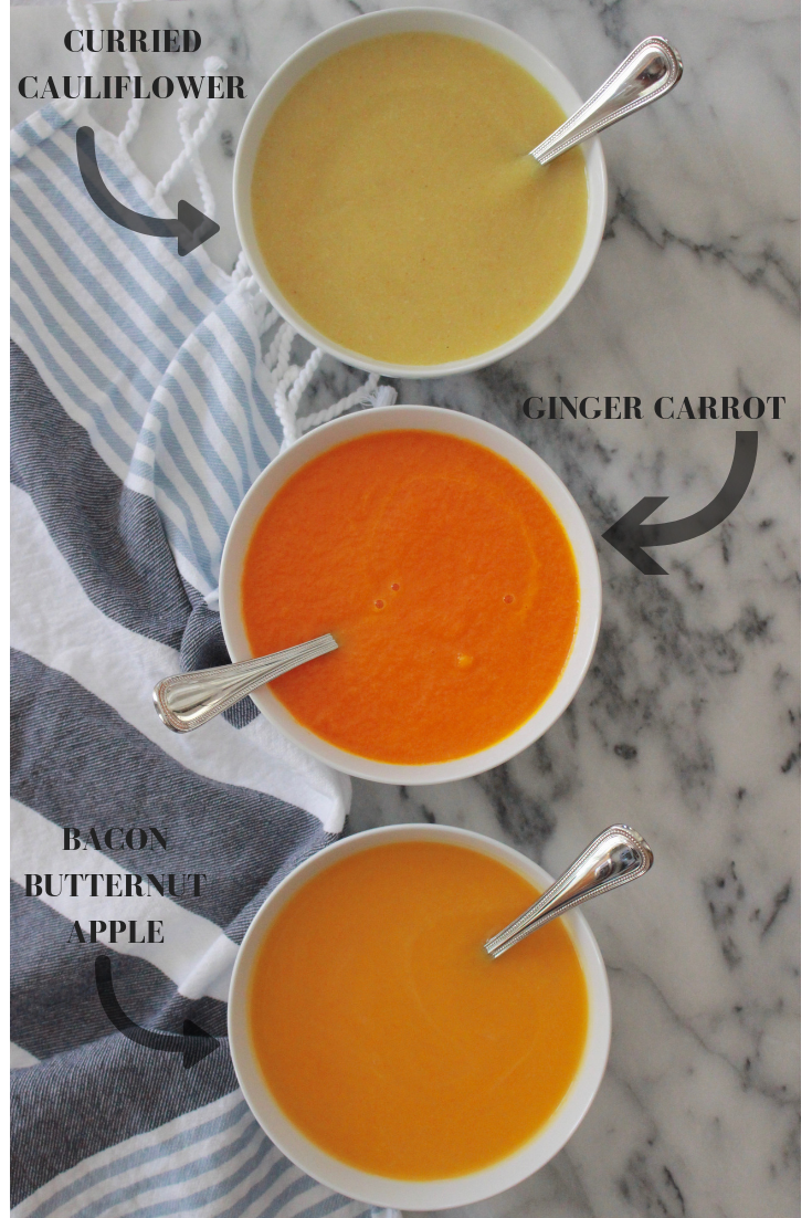 Any Pureed Vegetable Soup