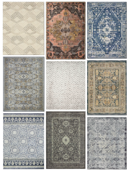 Living Room Rug Options