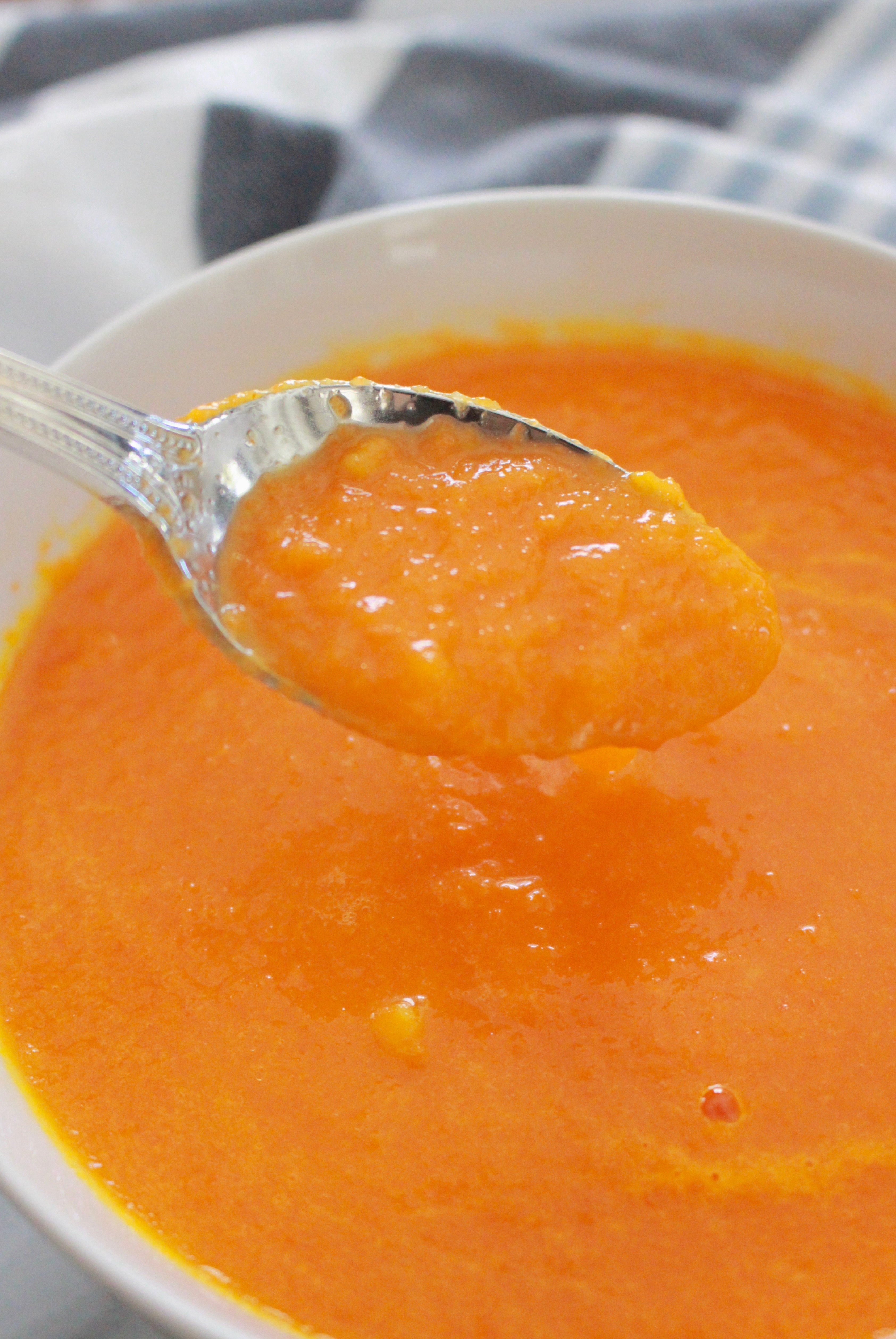 Pureed Ginger-Carrot Soup