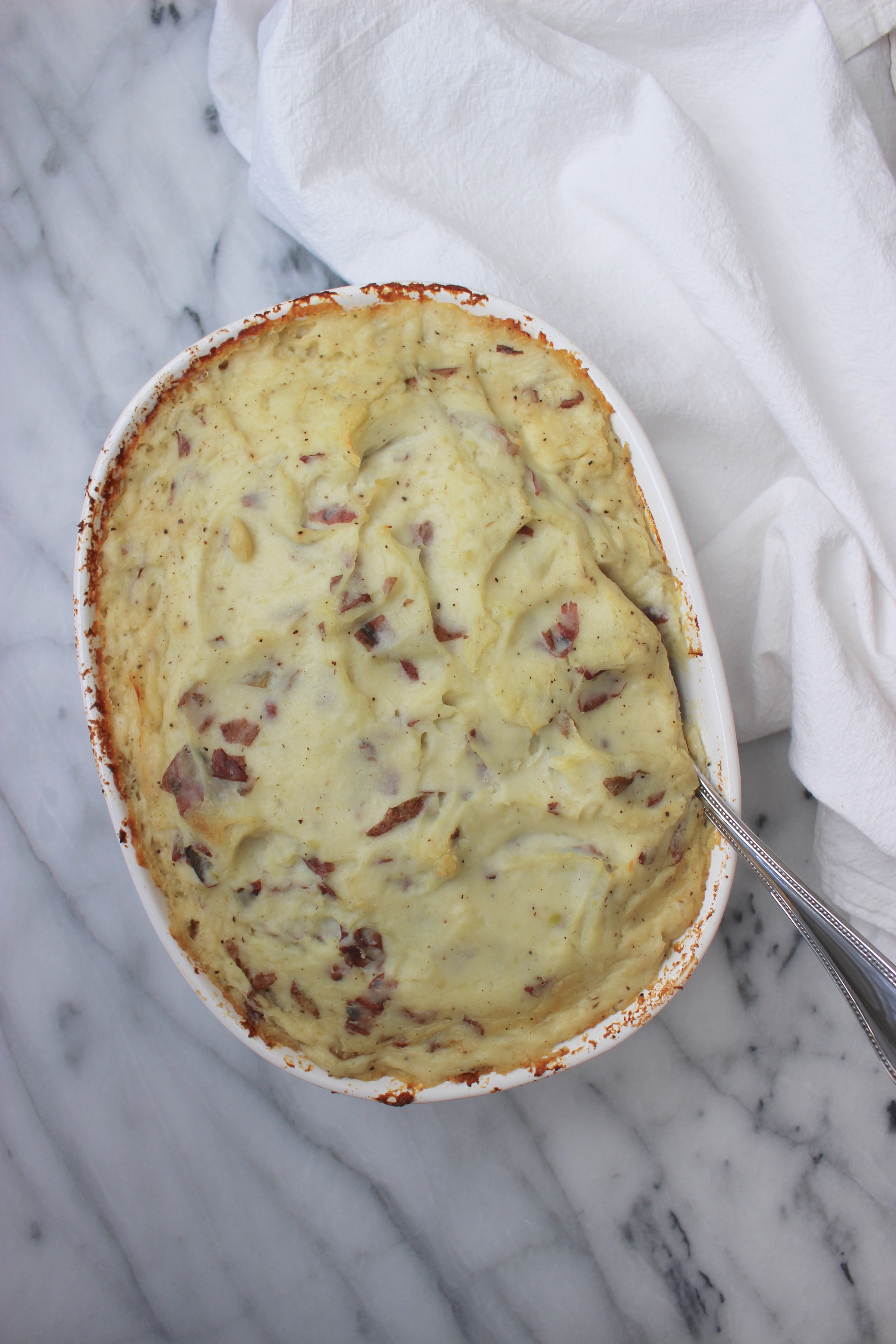 Make-Ahead Red Skin Mashed Potatoes