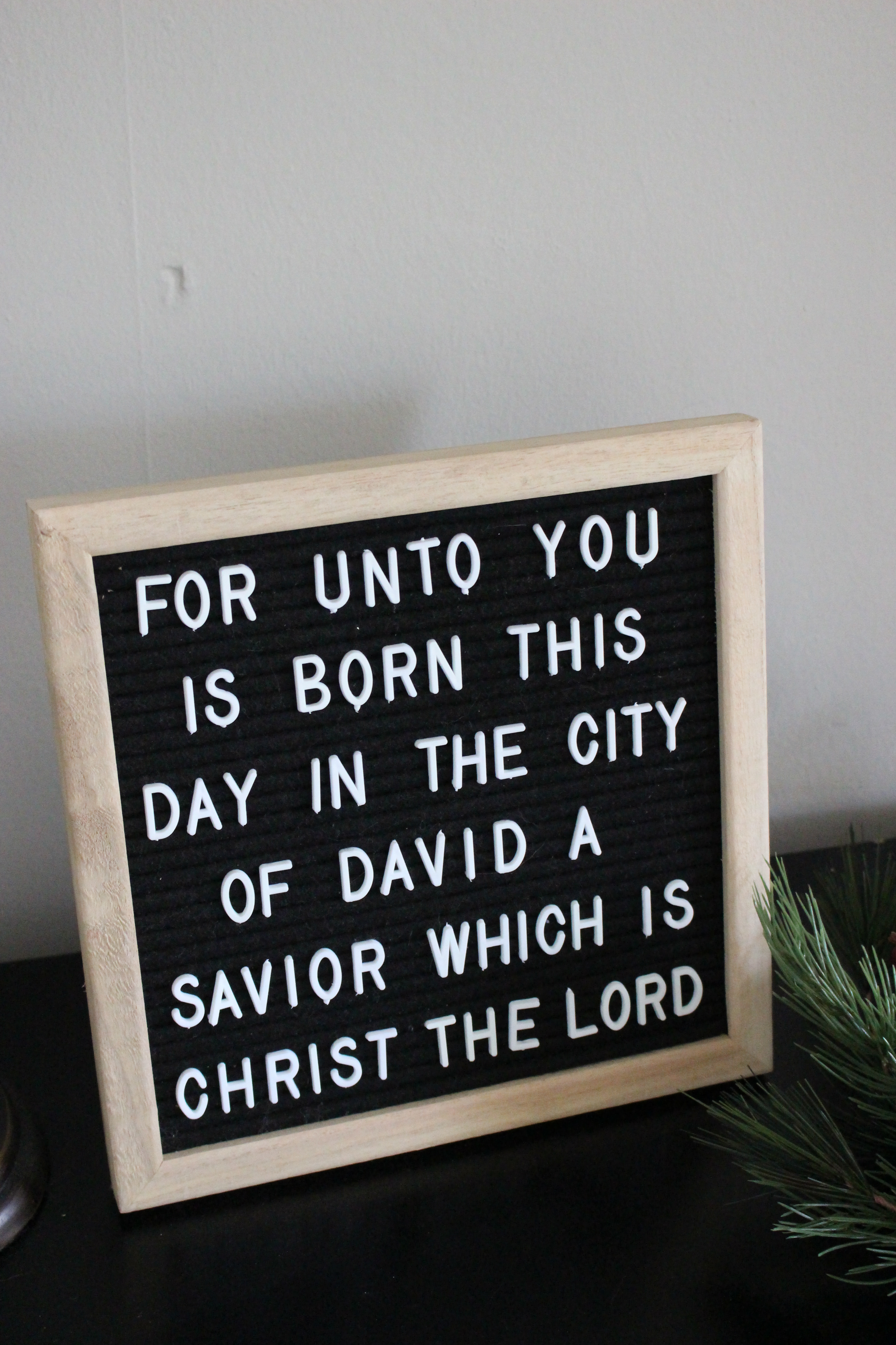 Christmas Letterboard