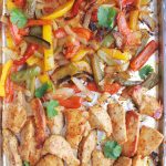 Sheet Pan Chicken Fajitas