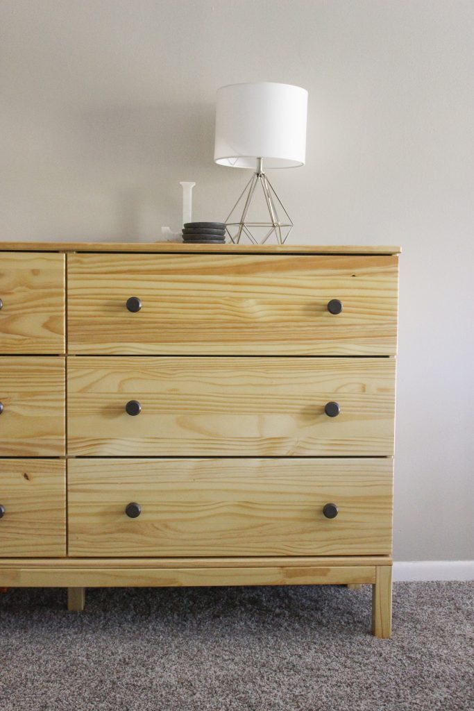 finishing the ikea tarva with poly