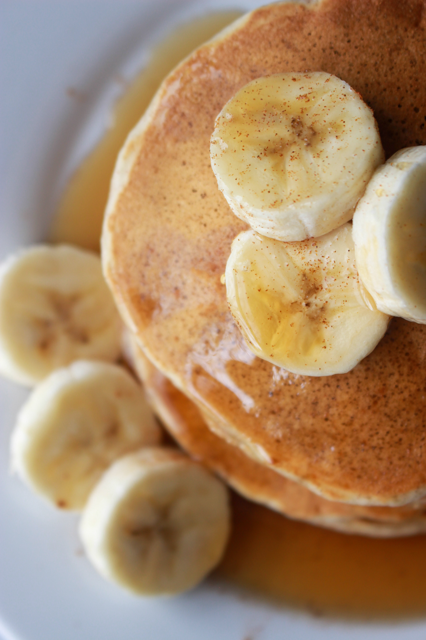 cinnamon banana pancakes