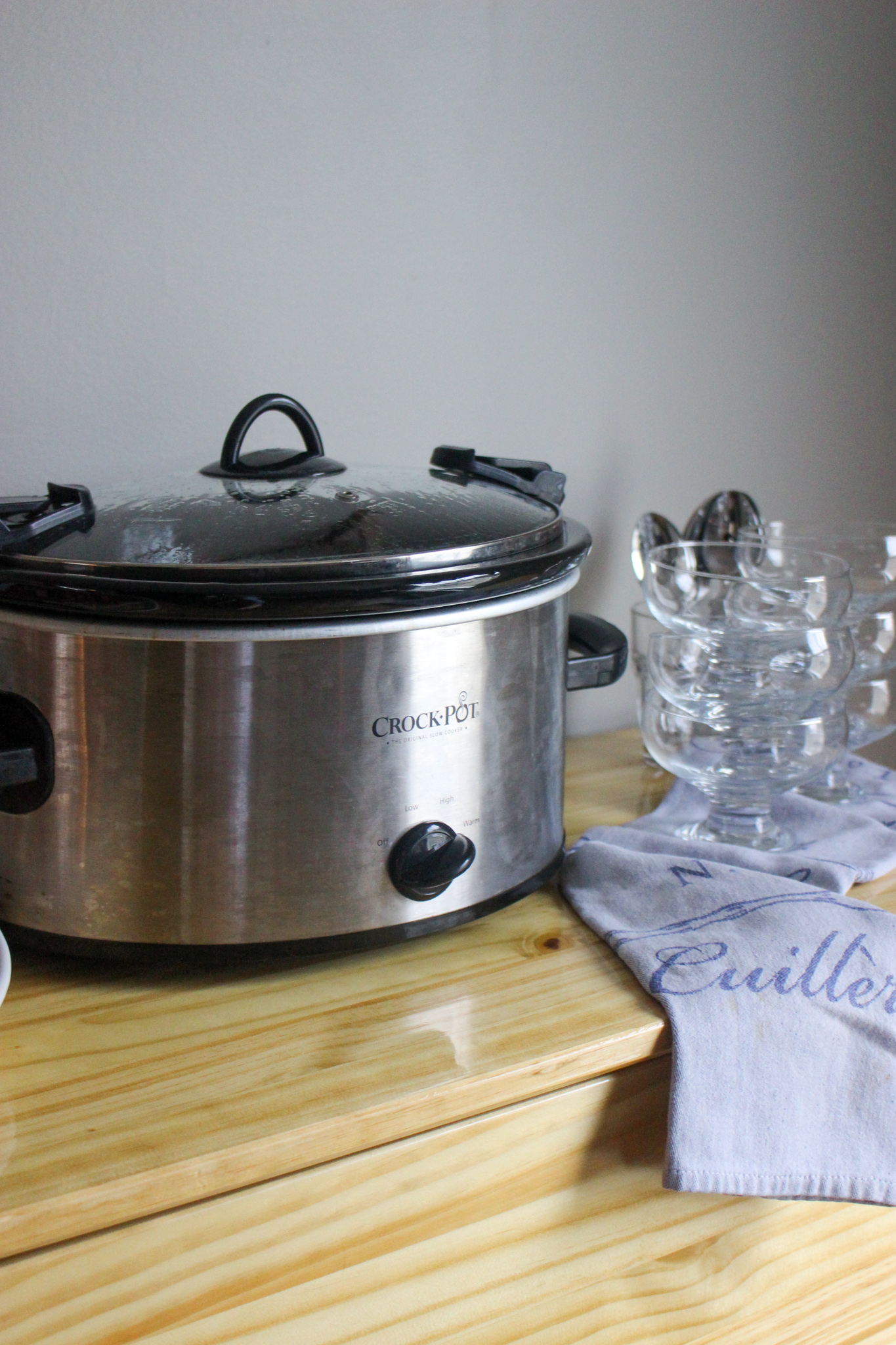 keeping oatmeal warm in a slow cooker