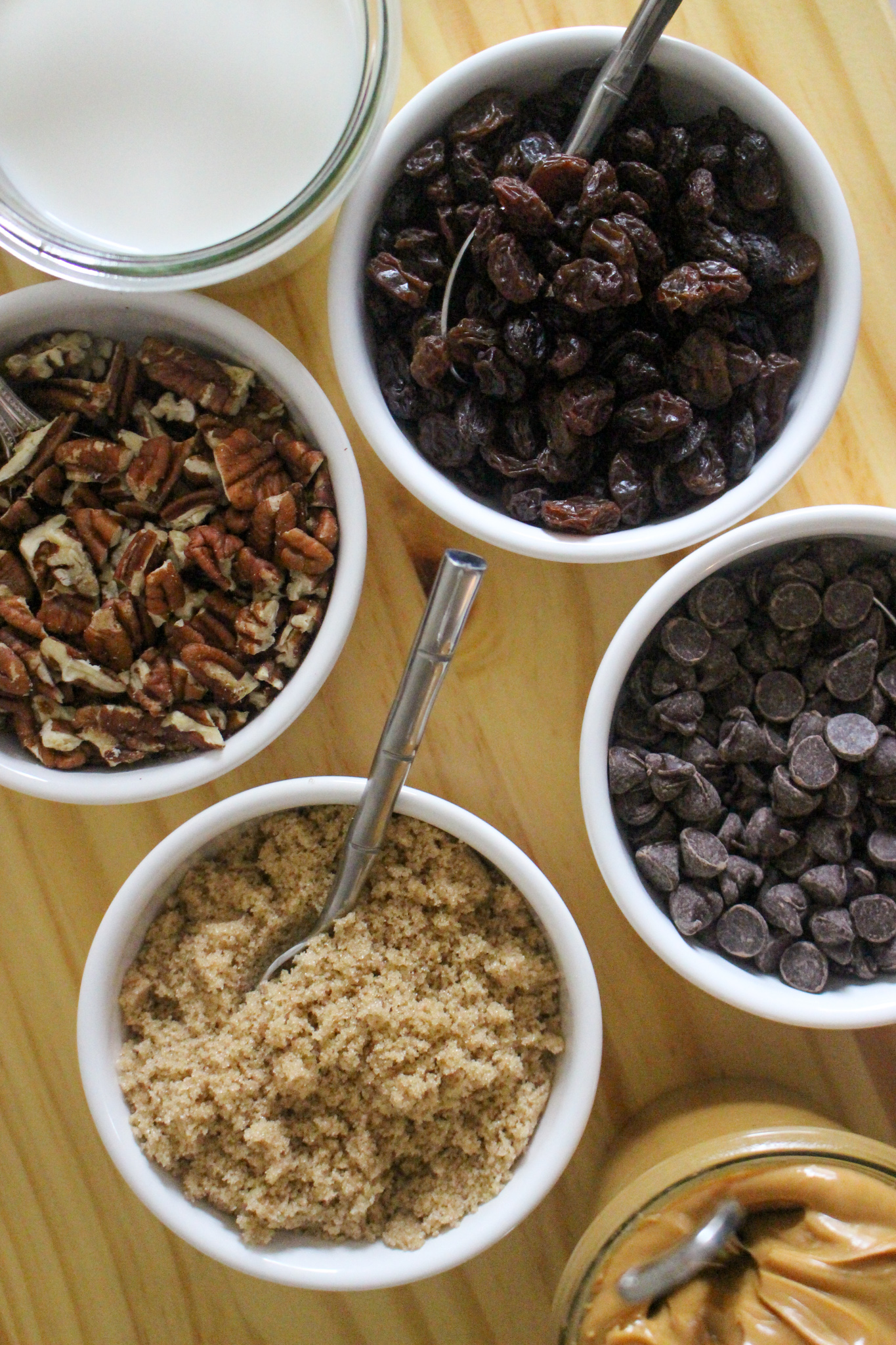 oatmeal toppings assortment