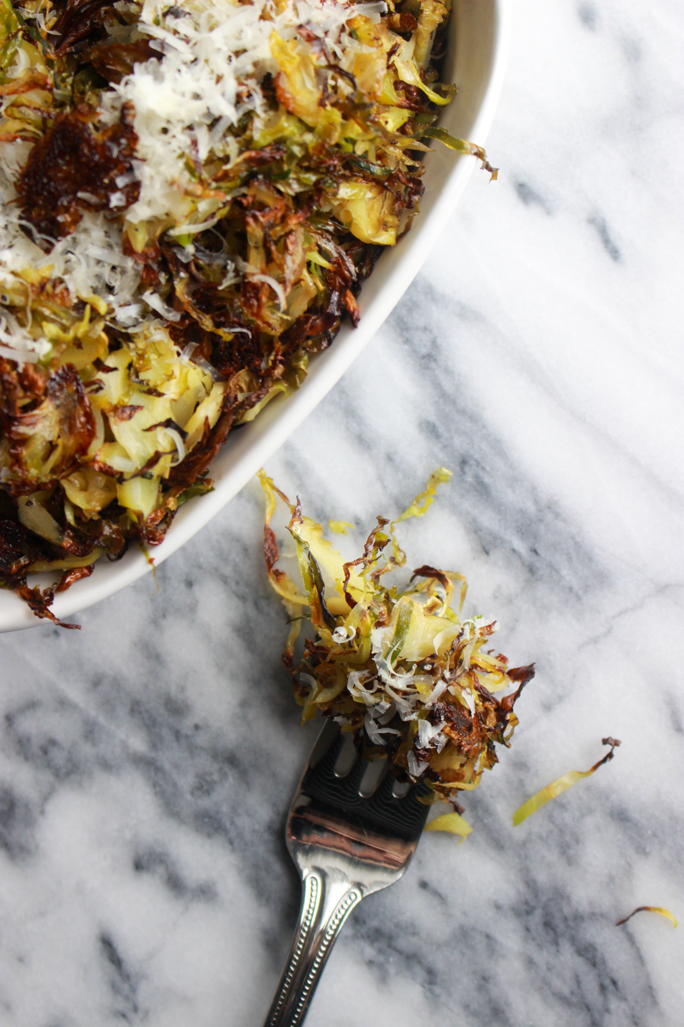 Crispy Shredded Brussels Sprouts in the Oven-image