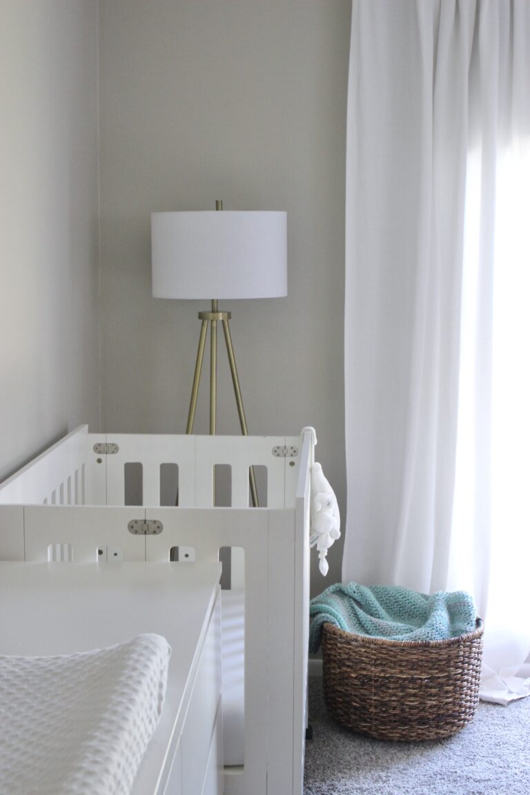A Shared Master Bedroom + Nursery • Mandy Jackson