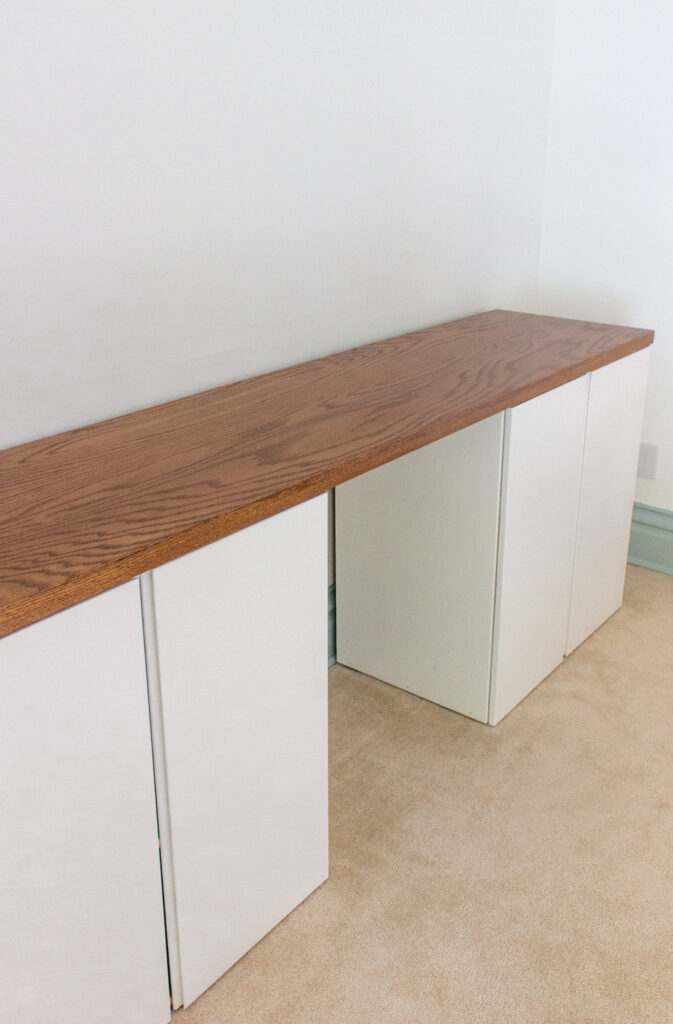Desktop Block How to Make + Finish a DIY Wood Desktop • Mandy Jackson